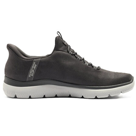 Skechers Summits-Korlo Memory Foam Mens Sneaker Hafızalı Taban Lastik Bağcıklı Erkek Günlük Spor Ayakkabı Gri