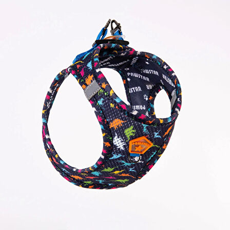 Pawstar Air-Mesh Dino Köpek Göğüs Tasması