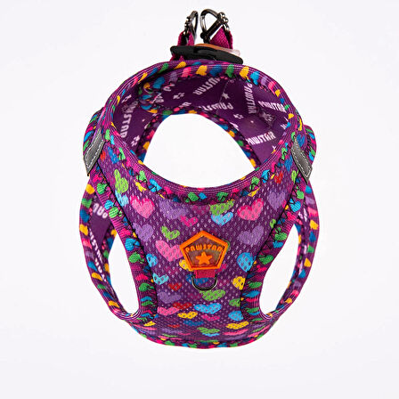 Pawstar Air-Mesh Hearts Köpek Göğüs Tasması