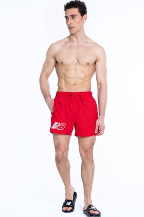 New Balance Lifestyle Men's Swim Shorts Erkek Deniz Şortu Kırmızı