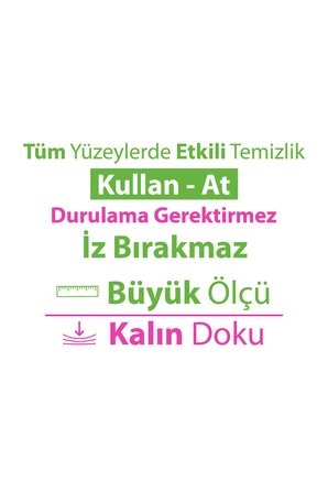 Turco Doğadan Pratik Yüzey Temizlik Havlusu Lotus 12x100 (1200 Yaprak)