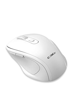 Genius 2.4 GHz USB Alıcılı & 3 Farklı Değiştirilebilir DPI Kompakt Kablosuz Mouse - Beyaz