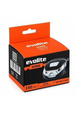 Shine 150 lm. Kafa Lambası - Siyah