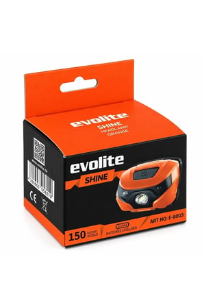 Shine 150 lm. Kafa Lambası - Turuncu