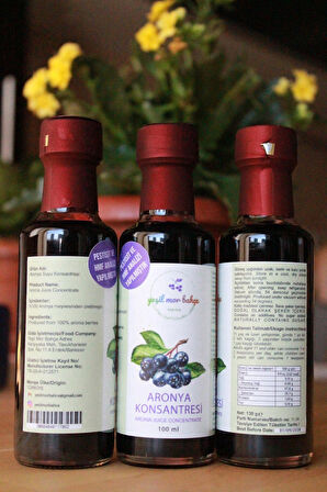 Aronya Konsantresi (Aronya Özü) 100 ml