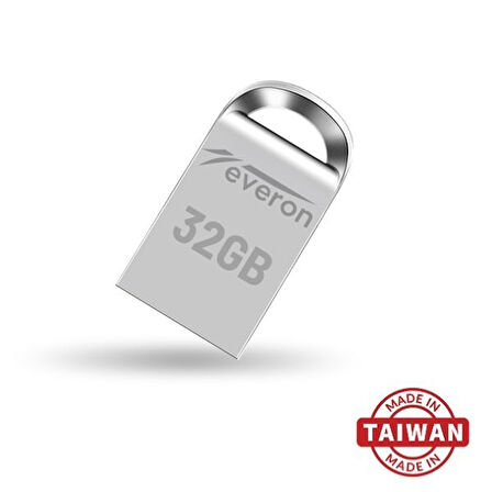 Everon 32gb Metal Usb Mini Flash Bellek 