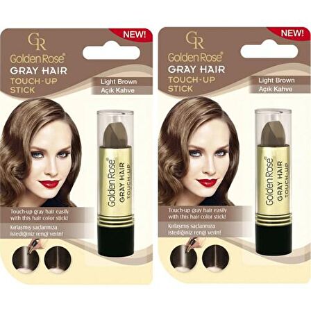 Golden Rose Grey Hair Saç Kapatıcı Açık Kahve No :06 2 Adet