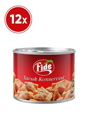 Fide Tavuk Konservesi 12 X 200 G