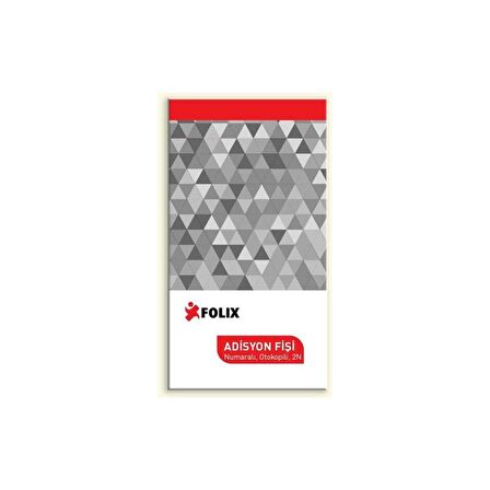 Folix Adisyon Fişi 2 Nüsha Otokopili 50 Yaprak