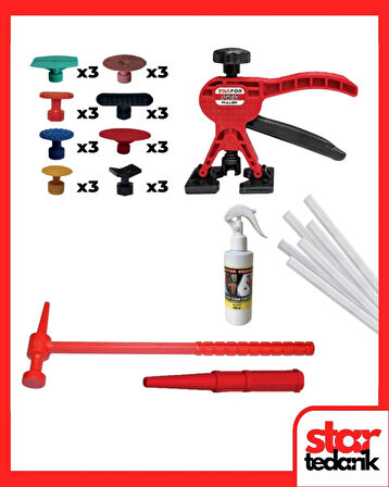 PDR BOYASIZ GÖÇÜK DÜZELTME SETİ 34 PARÇA  ÖZEL SERİ		