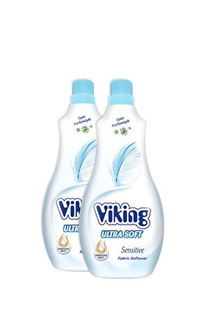 Viking Ultra Soft Sensitive Konsantre 60 Yıkama Yumuşatıcı 1.4 lt 2'li