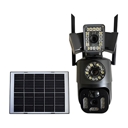 O-Kam 3918 4G Speed Dome 6 MP Solar Güvenlik Kamerası