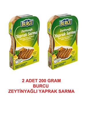 zeytinyağlı yaprak sarma 200 gramlık 2 adet