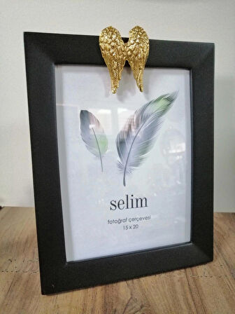 Freya Melek Kanadı Tekli Resim Çerçevesi 15x20