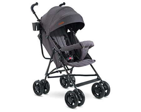 Babyhope SC-100 Baston Bebek Arabası Tam Yatarlı Yeni Kırçıllı