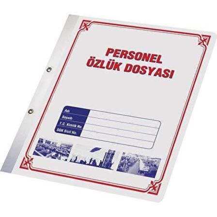 Gülpaş 226 Personel Özlük Dosyası Kapsüllü 24 x 32