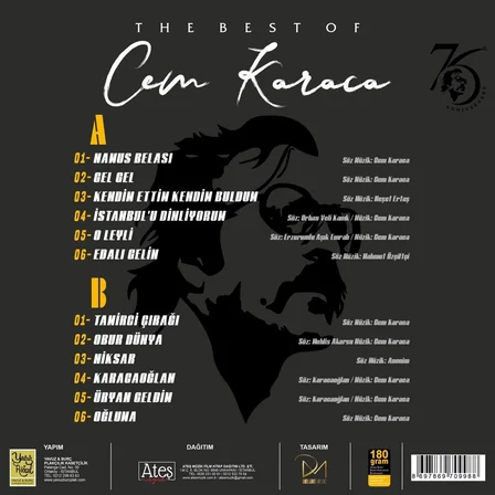 Cem Karaca The Best Of - Plak