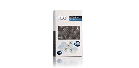 INCA ICON-P100 CAT 5 RJ-45 KONNEKTOR(100'LÜ PAKET)