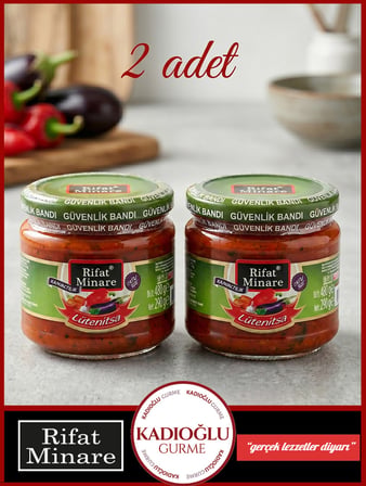 Rifat Minare Lütenitsa Kahvaltılık Tatlı Sos - (300 GR X 2 ADET)