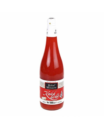 Rıfat Minare Kızılcık Şerbeti 1000 ml (4'lü)