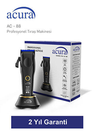 Acura AC-88  Titanyum Seramik Bıçaklı Profesyonel Saç Tıraş Makinesi