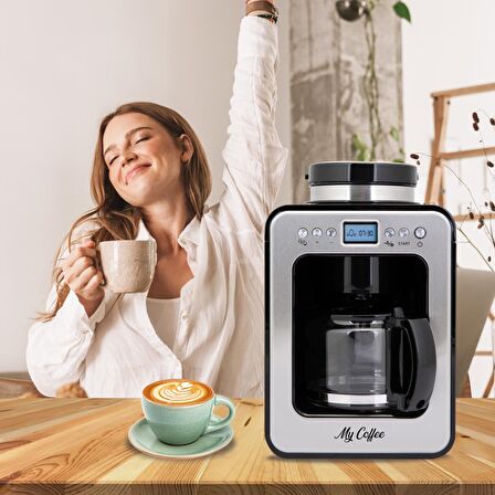 My Coffee Wake Up MC-106 Otomatik Filtre Kahve Makinesi-MC-106