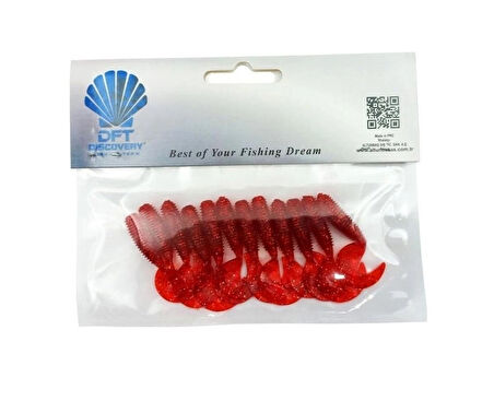 DFT SASI 5CM 1,2GR IGNESIZ RENK:041 KIRMIZI 1/12