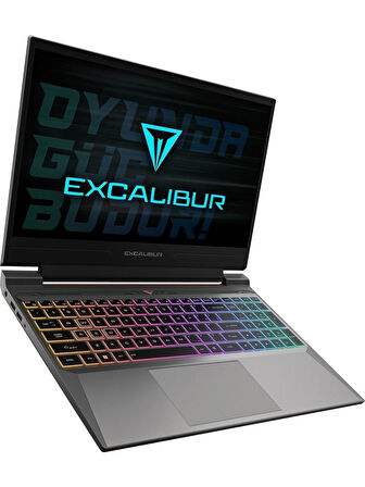 Casper Excalibur G870.1265-BFB0X-B Intel Core i7 12650H 16GB 1TB SSD RTX4060 Freedos 15.6" Taşınabilir Bilgisayar