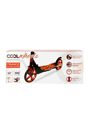 Cool Wheels 2 Tekerlekli Scooter 12+ - Turuncu