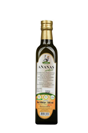 Ananas Sirkesi Doğal Fermantasyon Pineapple Vinegar 500 ml