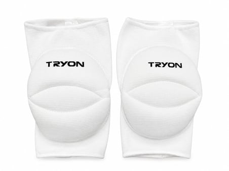 Tryon Unisex Yetişikin Voleybol Dizliği Diz Koruyuculu Beyaz