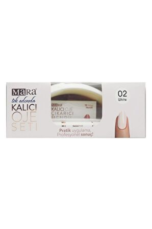 Mara Kalıcı Oje Seti 02 White