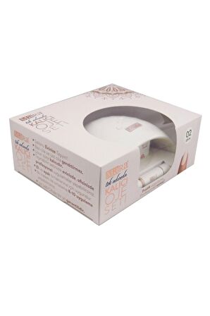 Mara Kalıcı Oje Seti 02 White