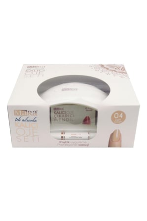Mara Kalıcı Oje Seti 04 Light Cream
