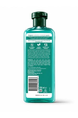 Nane Kokulu Şampuan 350 ml Nazik Temizlik Ferahlatıcı Günlük Saç Bakımı