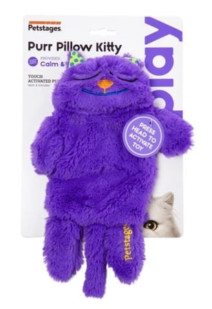 Catstages Purr Pillow Mırıldayan Sakinleştirici Kedi Oyuncağı