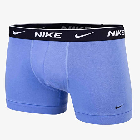 Nike Dri Fit Ultra Stretch 2 Pack Micro 2 li Paket Kısa Boxer Mavi Mor