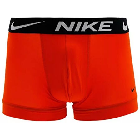 Nike Dri Fit Ultra Stretch 3 Pack Micro 3 lü Paket Kısa Boxer Siyah Kırmızı Gri