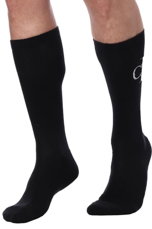 Calvin Klein Jeans Organik Cotton 2 Pack Sock Black Pamuklu Bilek Çorap 2 li Pkt Siyah