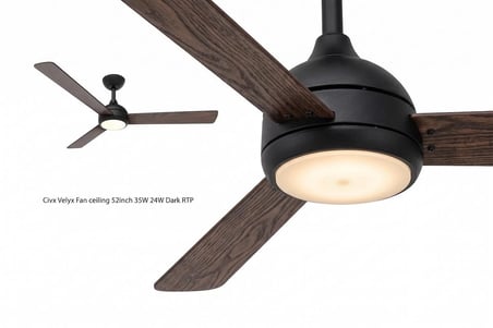 Philips Velyx Lambalı Tavan Vantilatörü 32W (Fan) + 24W (Işık) 