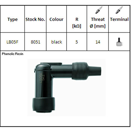 NGK Buji Başlığı - LB05F