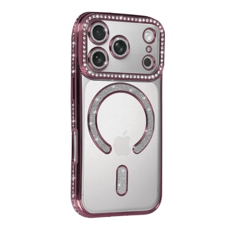 Apple iPhone 18 Pro Max/17 Pro Max Joke Simli Magneticsafe Kılıf - Pembe