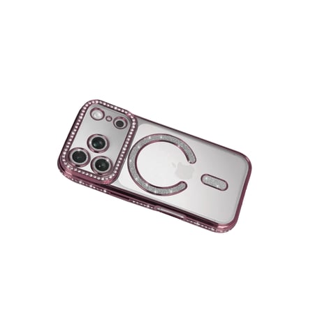 Apple iPhone 18 Pro Max/17 Pro Max Joke Simli Magneticsafe Kılıf - Pembe