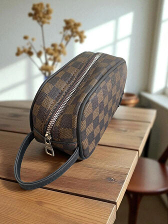  Lv Unisex Damalı El Çantası