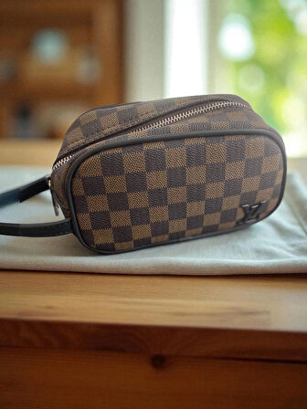  Lv Unisex Damalı El Çantası