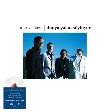 Mor ve Ötesi - Dünya Yalan Söylüyor (Beyaz Plak) - Plak