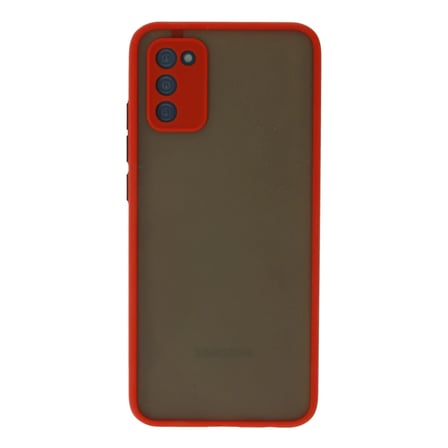 Samsung Galaxy A02S Kılıf Montreal Silikon Kapak - Kırmızı