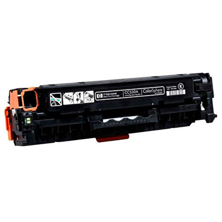 Hp CC530A (304A) Kutusu Hasarlı Siyah Orjinal Toner