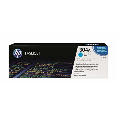 Hp CC531A (304A) Mavi Orjinal Toner