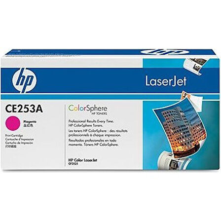 Hp CE253A (504A) Kırmızı Orjinal Toner
